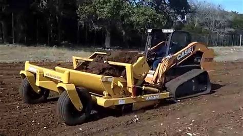 skid steer tire scraper|small scrapers for dirt moving.